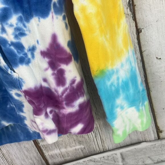 Spiritual Gangster x Peloton Limited Edition Tie Dye Hoodie Size M  297 - Picture 4 of 10